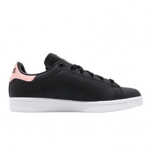 Adidas Stan Smith women’s black and pink sneakers